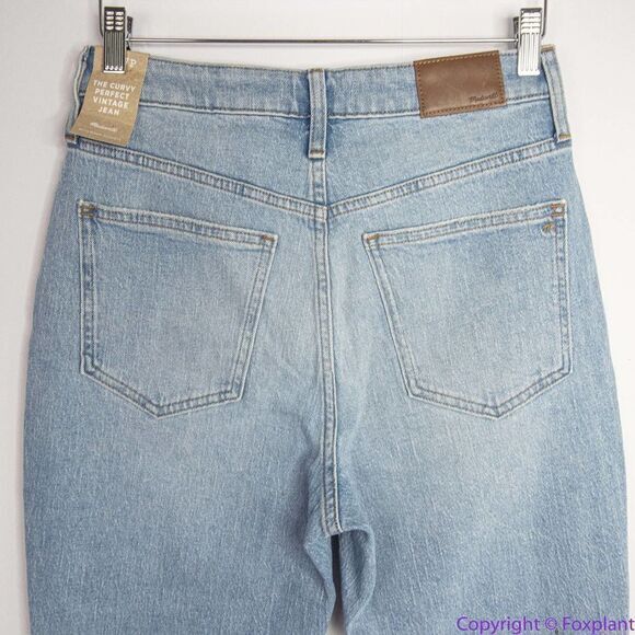 NEW Madewell The petite Curvy Perfect Vintage‎ Jean in Fiore Wash, 27P - Picture 8 of 16